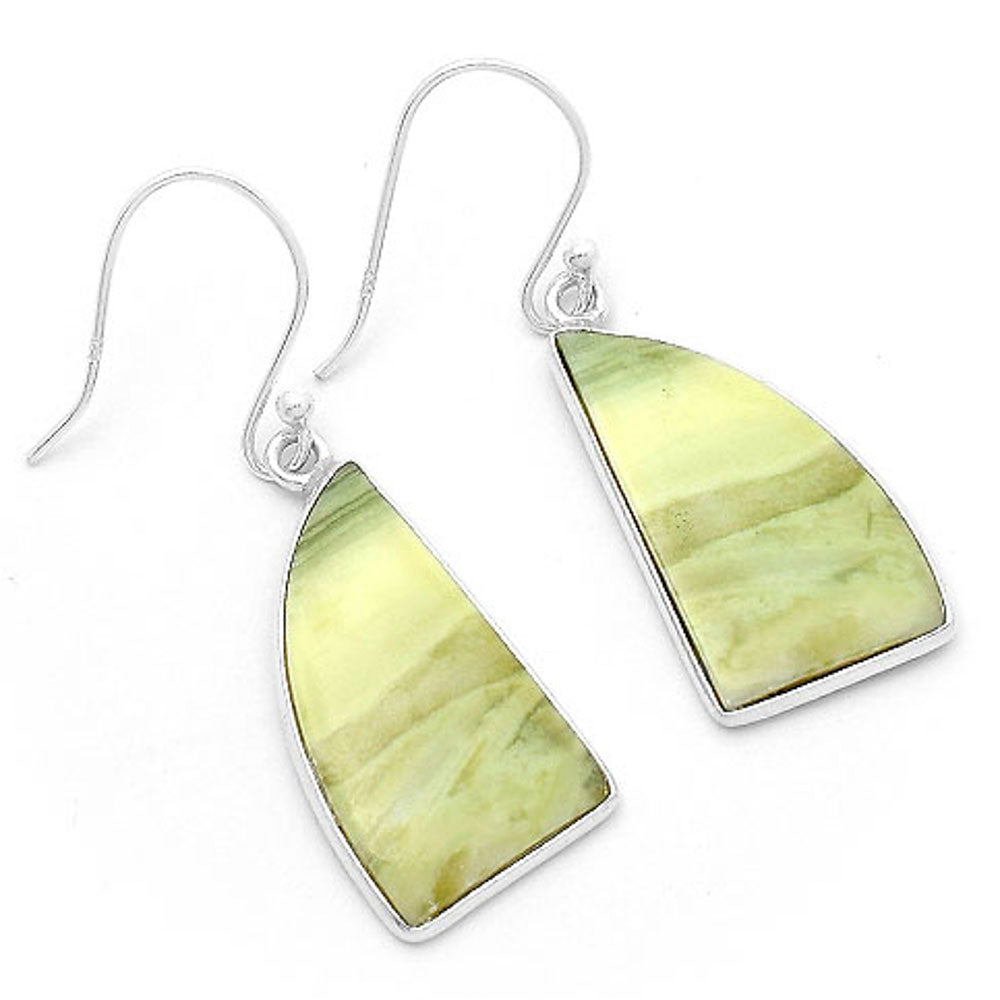 Natural Serpentine Earrings E-1001 SDE63128