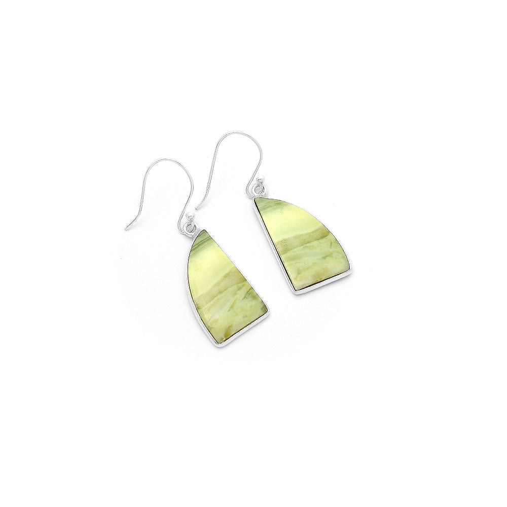 Natural Serpentine Earrings E-1001 SDE63128