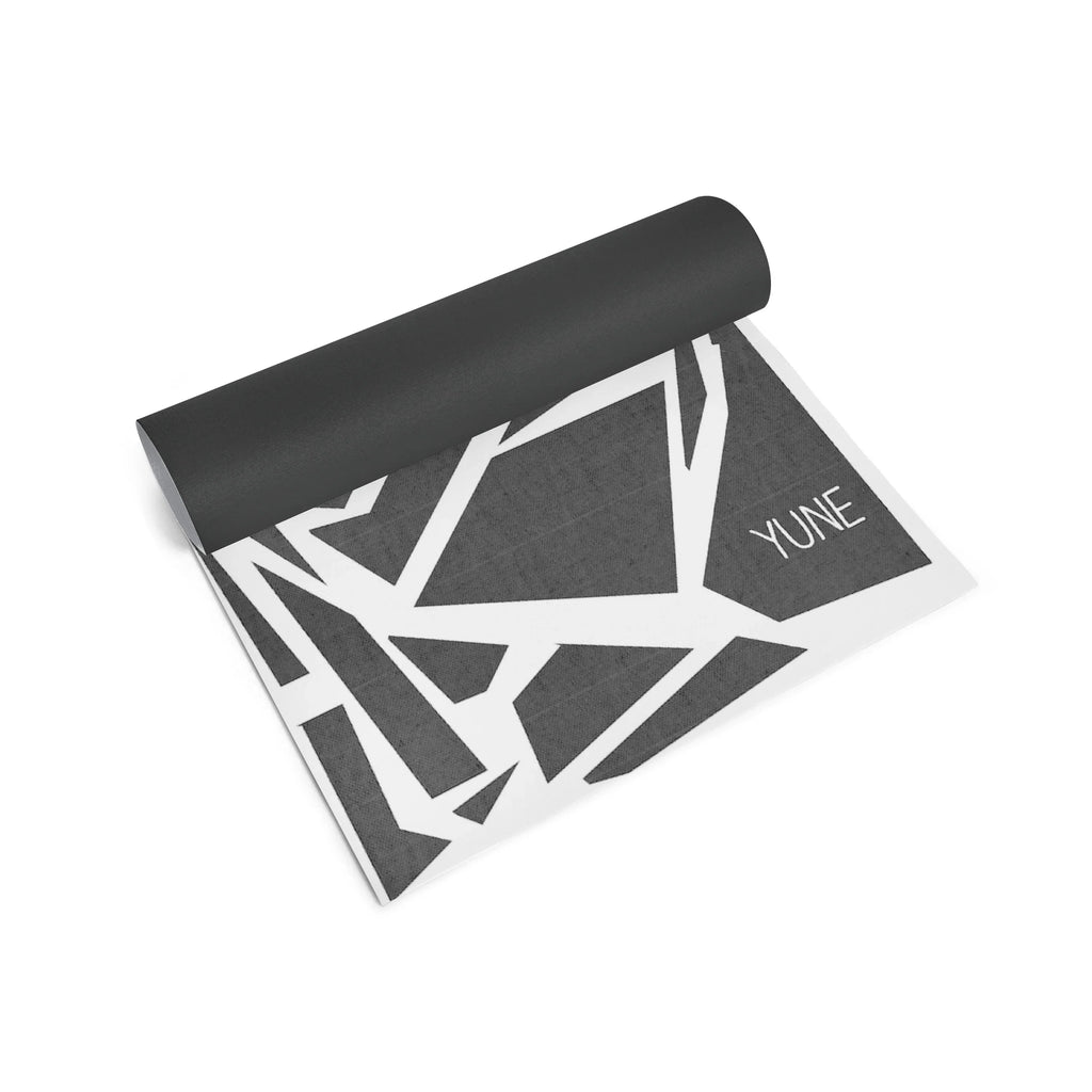 Shadow Yoga Mat – 6mm Non-Slip, Eco-Friendly & Latex-Free (Black/White)