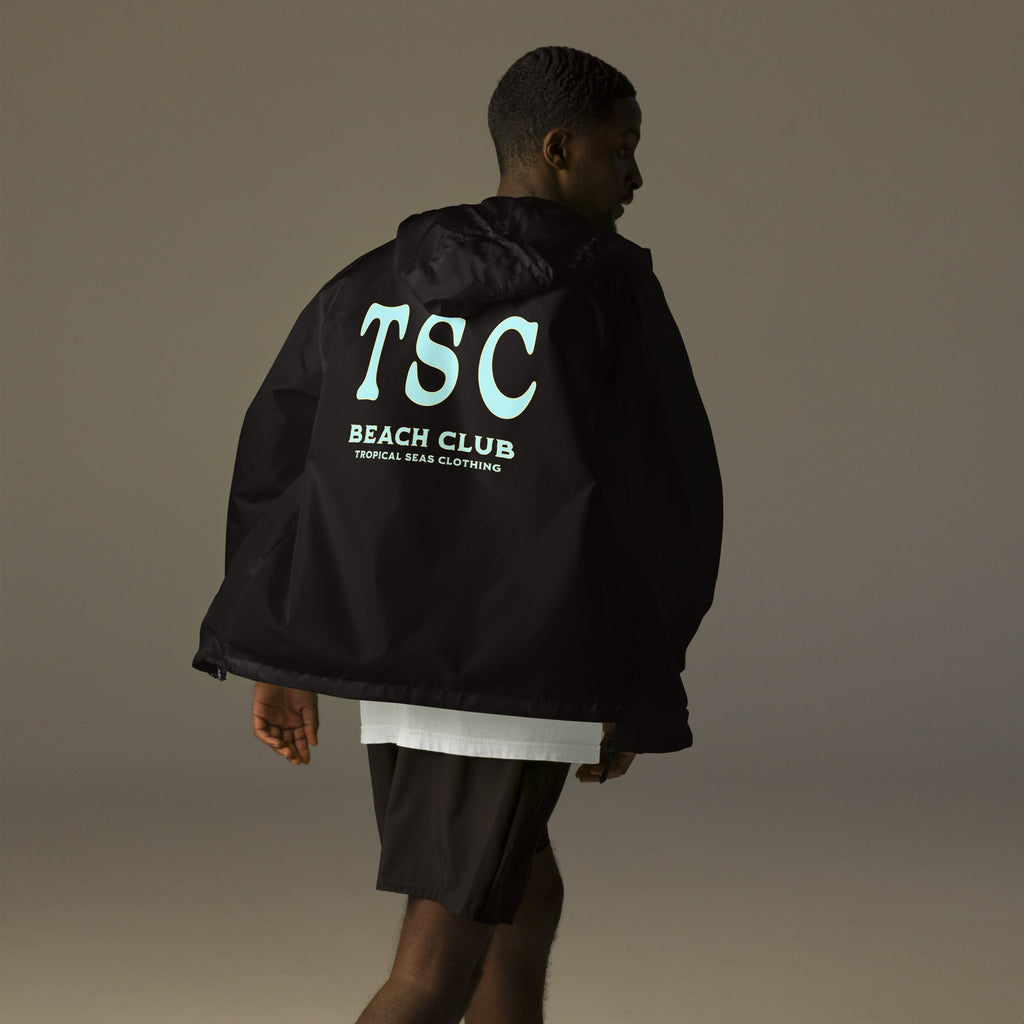 Unisex TSC Beach Club lightweight zip up windbreaker