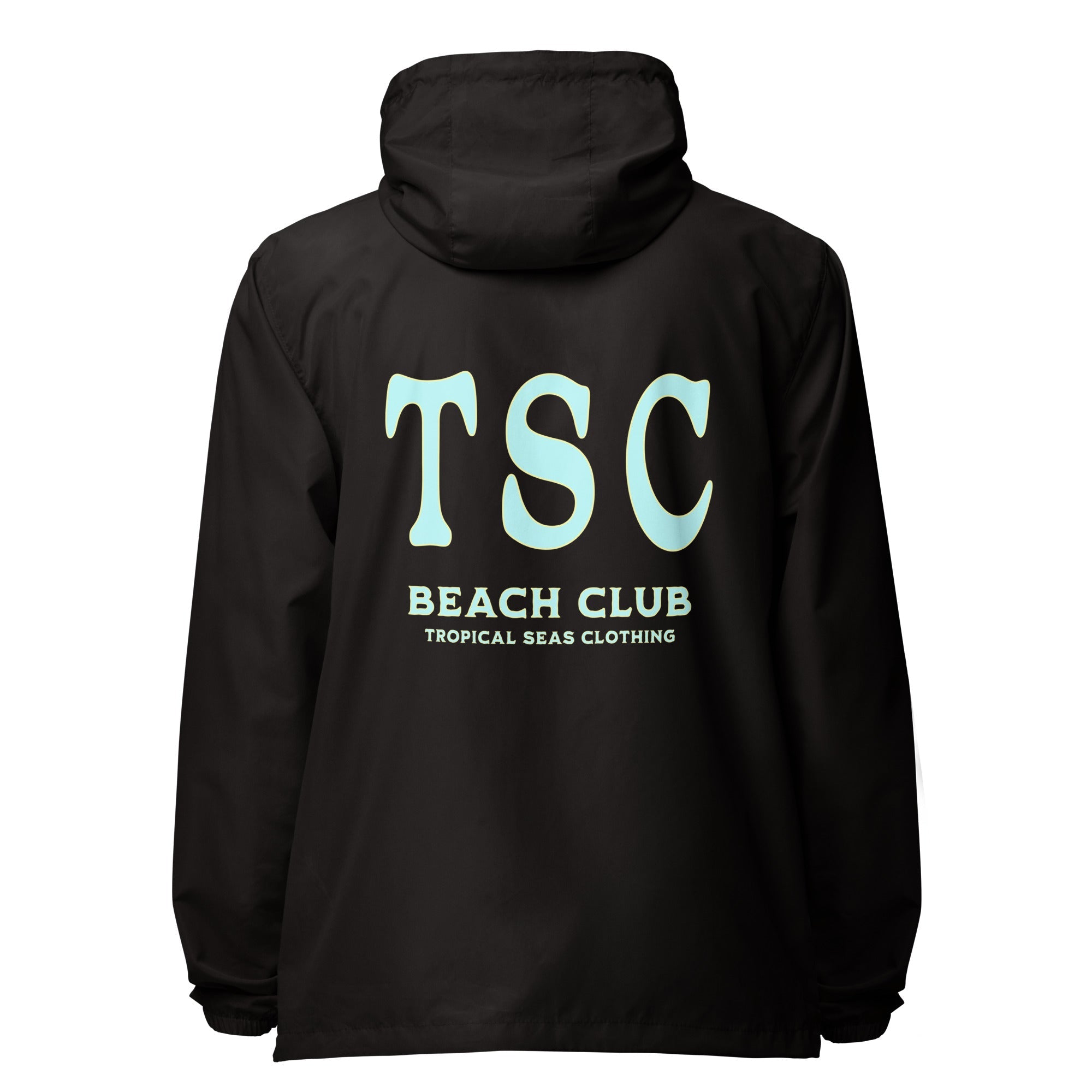 Unisex TSC Beach Club lightweight zip up windbreaker